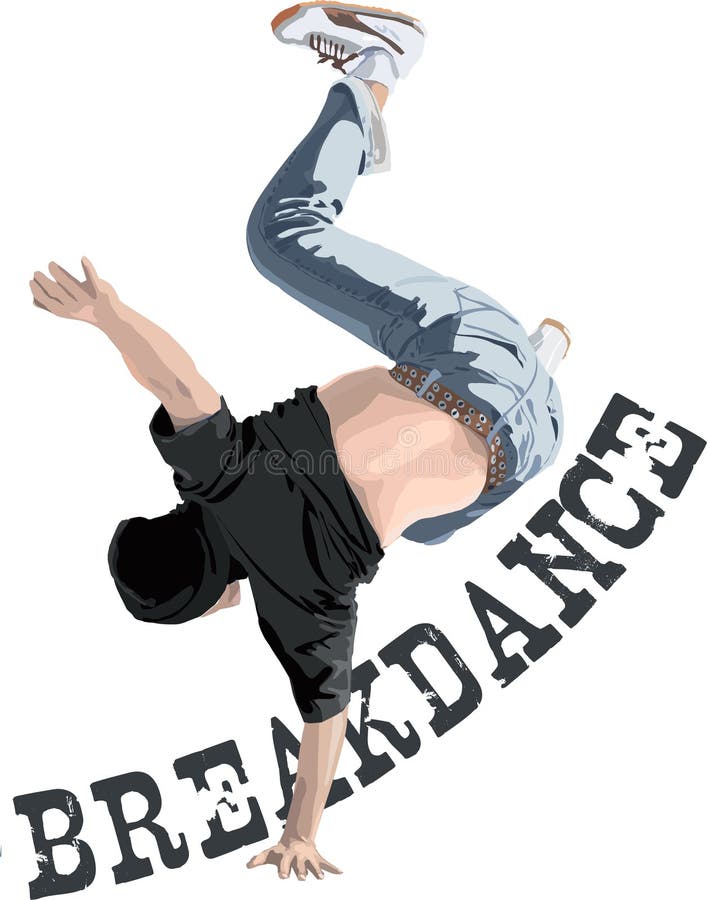 Danzatore della rottura royalty illustrazione gratis Danzatore della rottura royalty illustrazione gratis