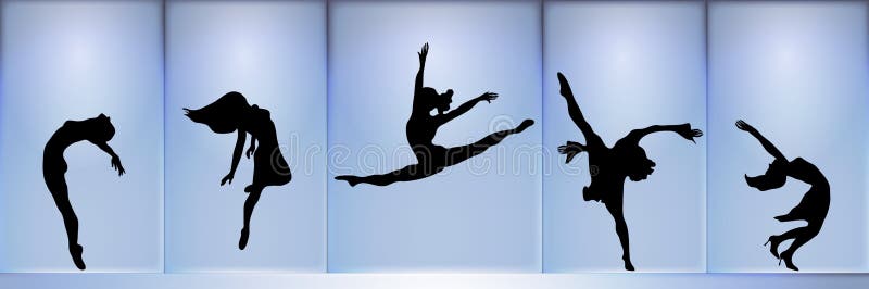 Danzatori royalty illustrazione gratis Danzatori royalty illustrazione gratis