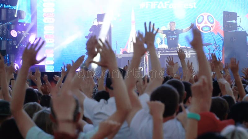 Dança dos fan de futebol