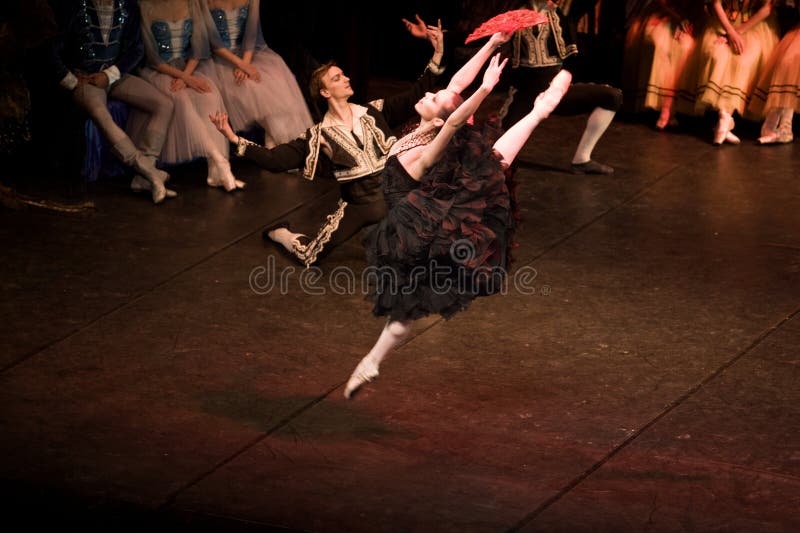 A dança espanhola imagem de stock royalty free