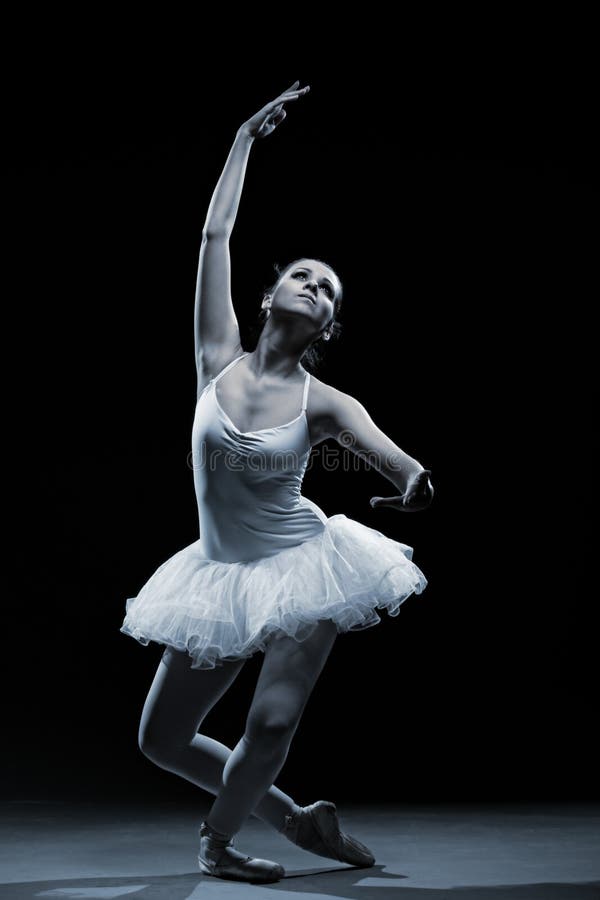 Bailarina em ação imagem de stock royalty free