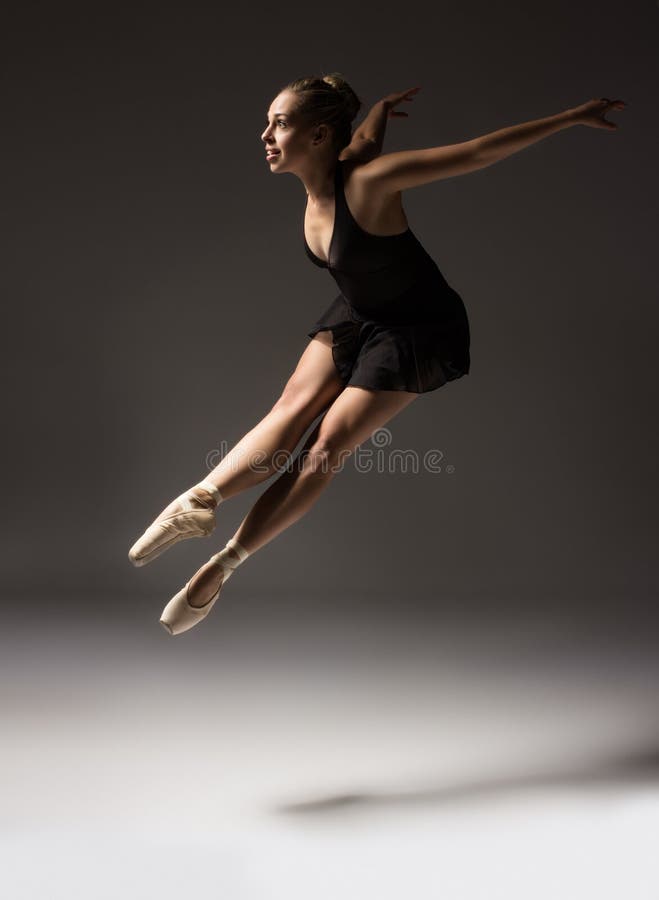 Bailarina de ballet fotografia de stock