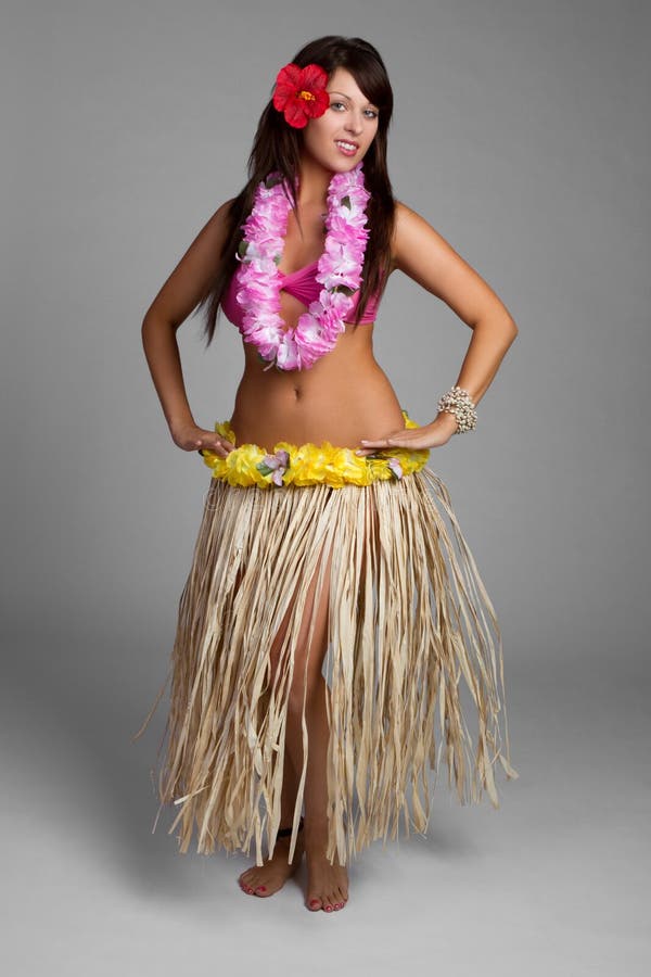 Dançarino havaiano de Hula