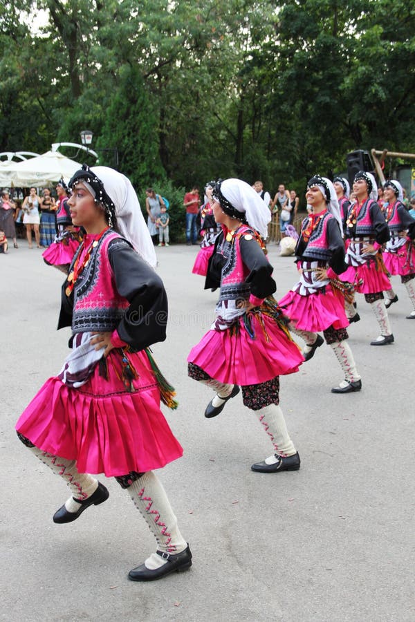 Bailarinos turcos foto de stock