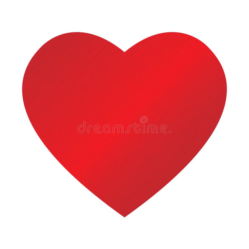 Dappled heart stock illustration