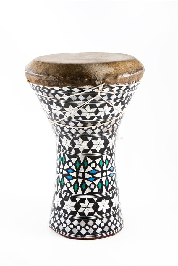 Darbuka egiziano fotografia stock
