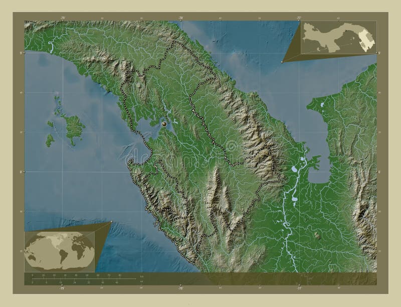 Darien, Panama. Wiki. Capital Stock Illustration Illustration of region, geography 267758578