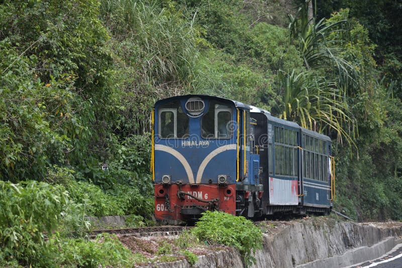 DARJEELING HIMALAYAS TOY TRAIN. Code division stock images, royalty-free photos and pictures