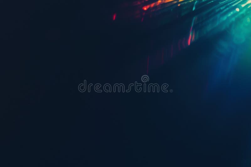 Abstract Dark Background with Colorful Light Beams for Modern Designs royalty free stock photography