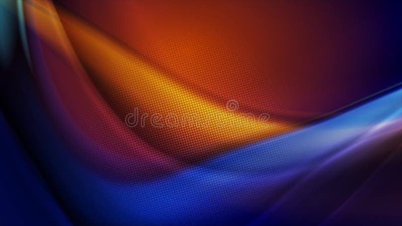 Dark abstract shiny motion background with soft blurred waves vector illustration