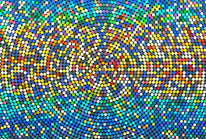 Dark background with colorful balls. Abstract lights garlands, night lamps. Vector illustration royalty free illustration Dark background with colorful balls. Abstract lights garlands, night lamps. Vector illustration royalty free illustration