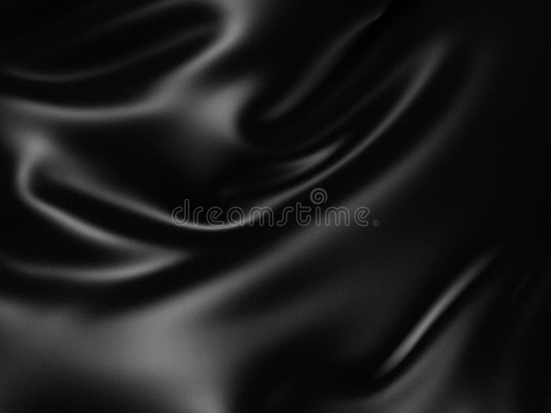 Dark Black Glossy Luxury Silk Cloth Background Stock Illustration -  Illustration of artistic, background: 83490888