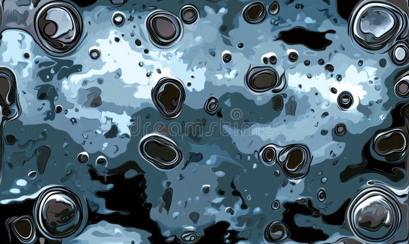 A dark black and grey background featuring a swirling marble pattern created with the liquify tool and a dark, shiny stock images
