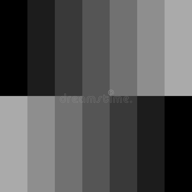 Dark Black Grey Shades Abstract Background Stock Illustration