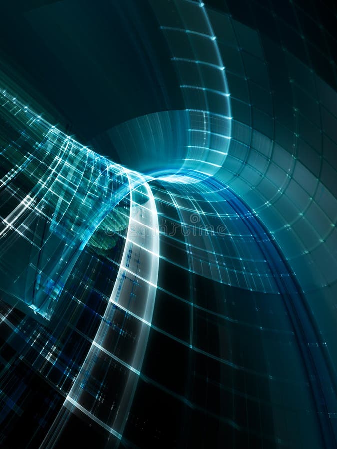 Dark Blue Abstract Background Stock Illustration - Illustration of