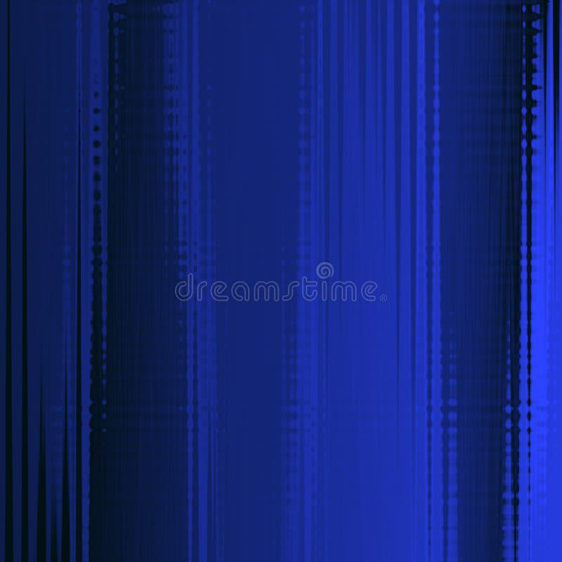 Dark Blue Abstract Fractal Wallpaper With Different And Many Shapes
