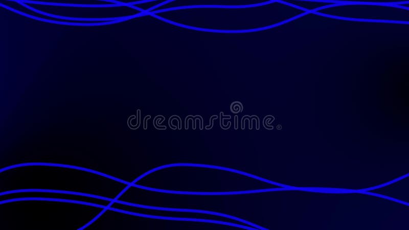 Dark blue background with glowing neon lines royalty free illustration