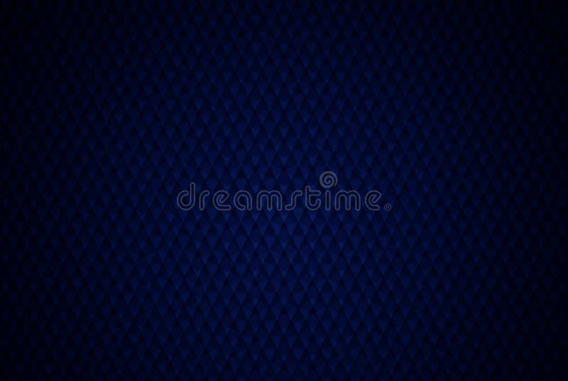 Dark Blue Background Pattern royalty free illustration