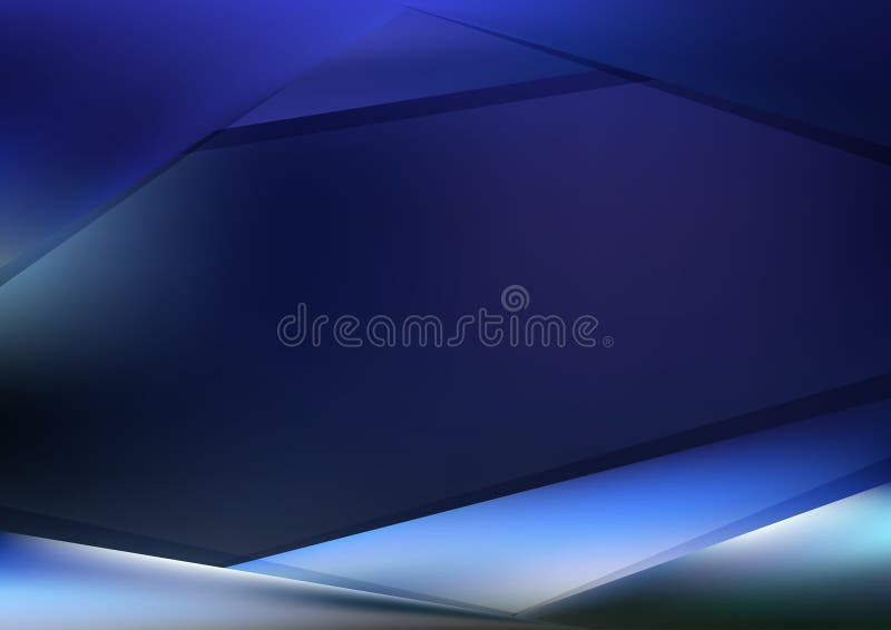 Dark Blue Background Template Stock Illustration Illustration of blue, presentation 247256801