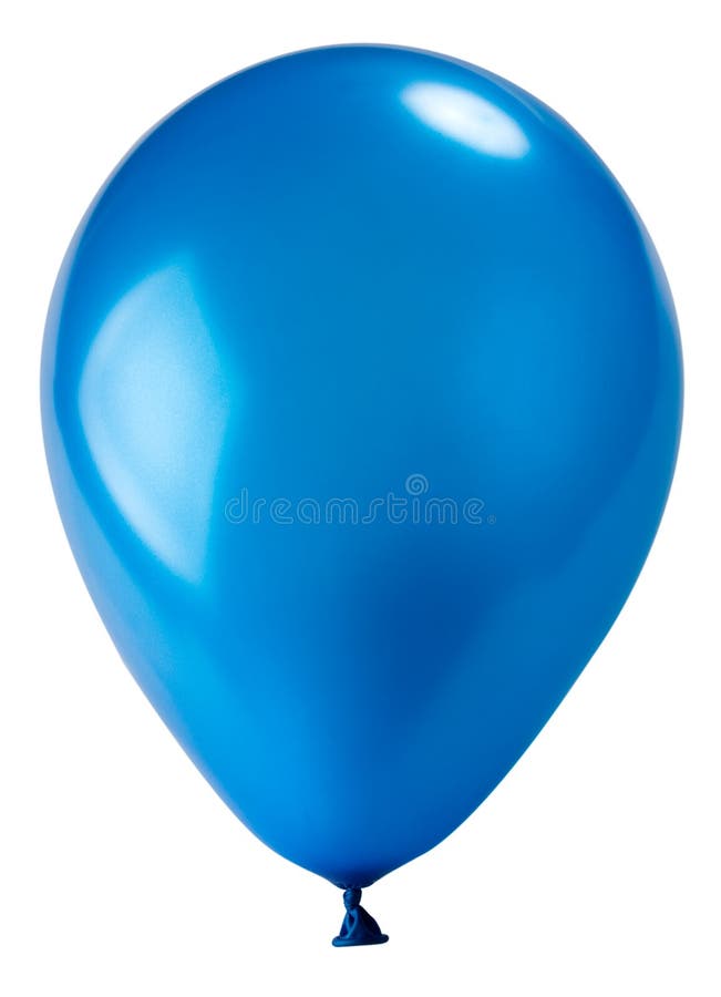 Dark blue balloon