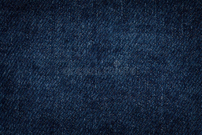 Dark Blue Denim Background Closeup. Textured Fabric Stock ...