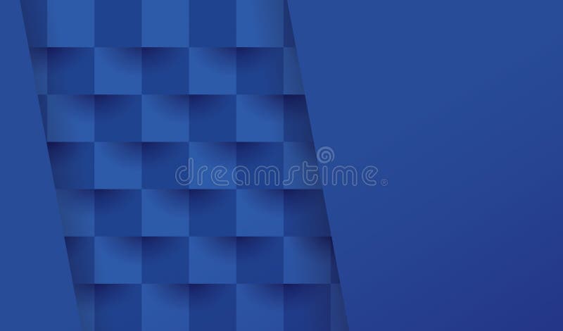 Dark blue geometric pattern, abstract background template. royalty free illustration