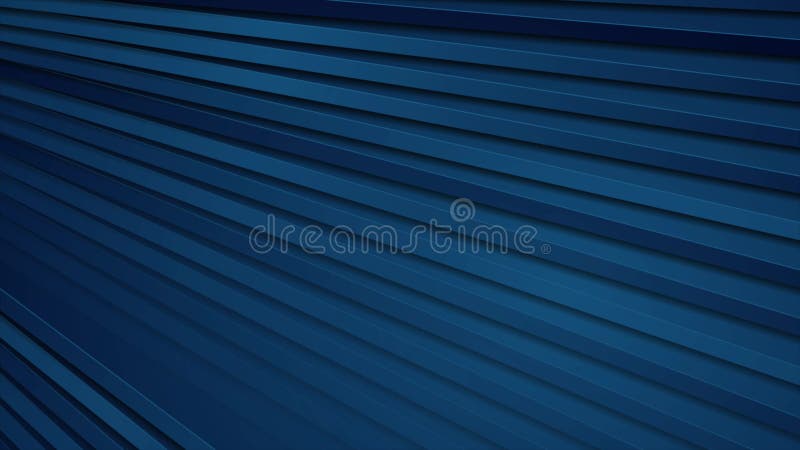 Dark blue geometric stripes abstract minimal tech motion background stock illustration