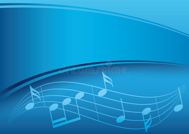 Blue Music Background Stock Illustrations 120,423 Blue Music