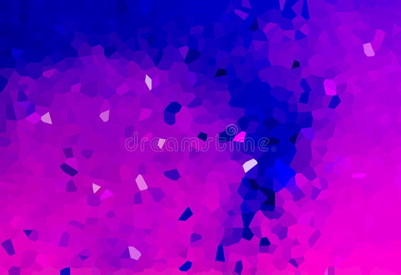 Dark Blue & Purple Crystals Scatter Low Poly Gradient Crystallize Background Illustration stock illustration