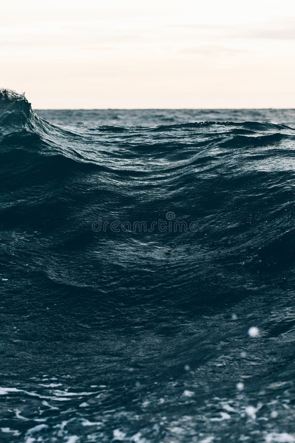 Dark Blue Sea Water Background, Waves of Blue in Black Sea Stock Photo -  Image of background, clean: 149456770