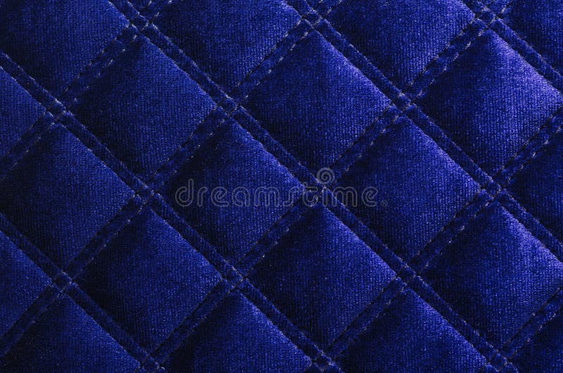 Dark Blue Velvet Cushion As Backdrop Stock Photo Image of decoration