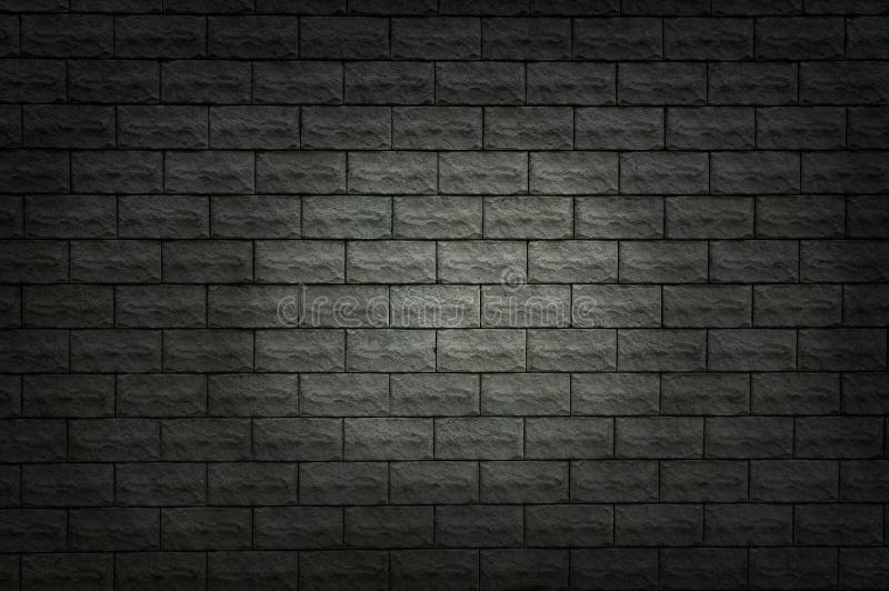 Dark brick wall