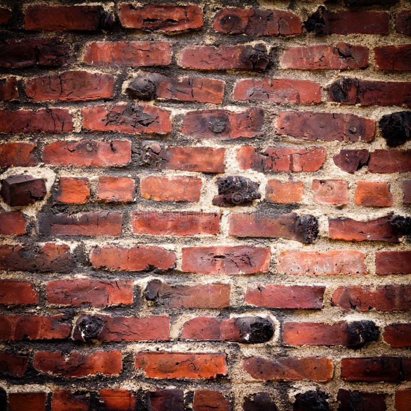 Dark Brick Wall Building Exterior Background Texture Pattern. Dark Brick Wall Building Exterior Background Texture Pattern