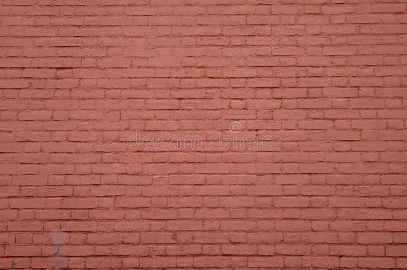 Dark brown red brick wall