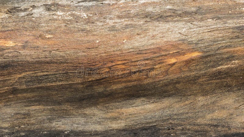 Dark brown texture of old cracked wooden boards, rural natural dry wooden panel, close-up abstract background