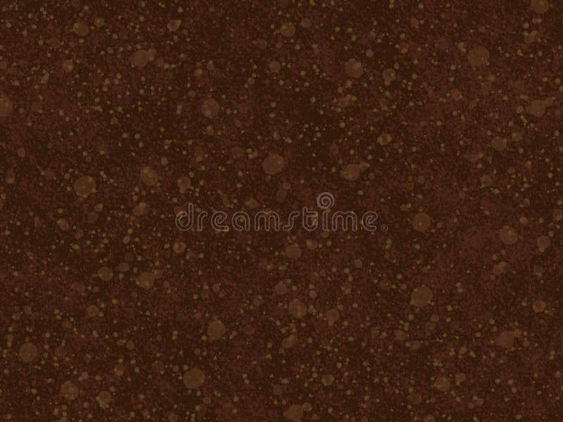 Dark brown textured background featuring scattered spots and splatters royalty free stock images