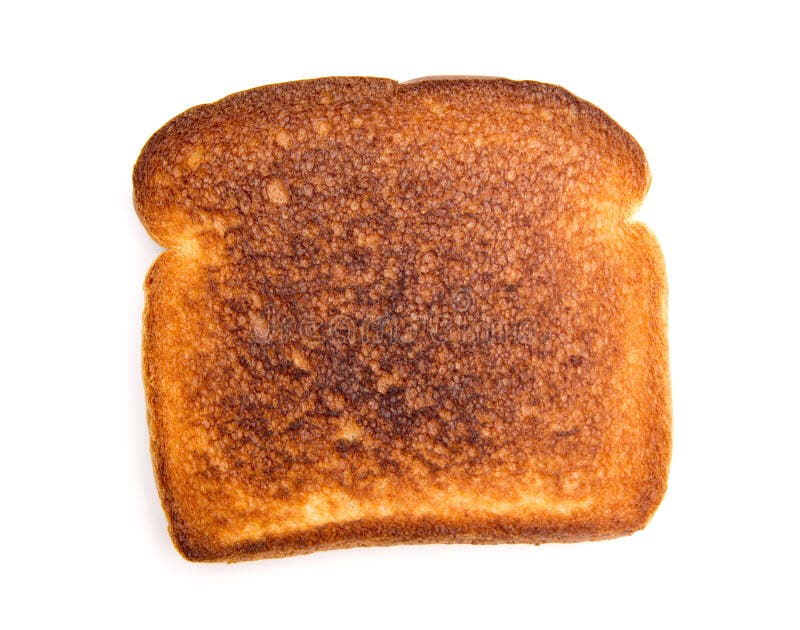 Slice Of Dark Toast Stock Image. Image Of Toast, Food - 119659363