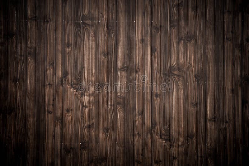 Dark brown wood plank texture background