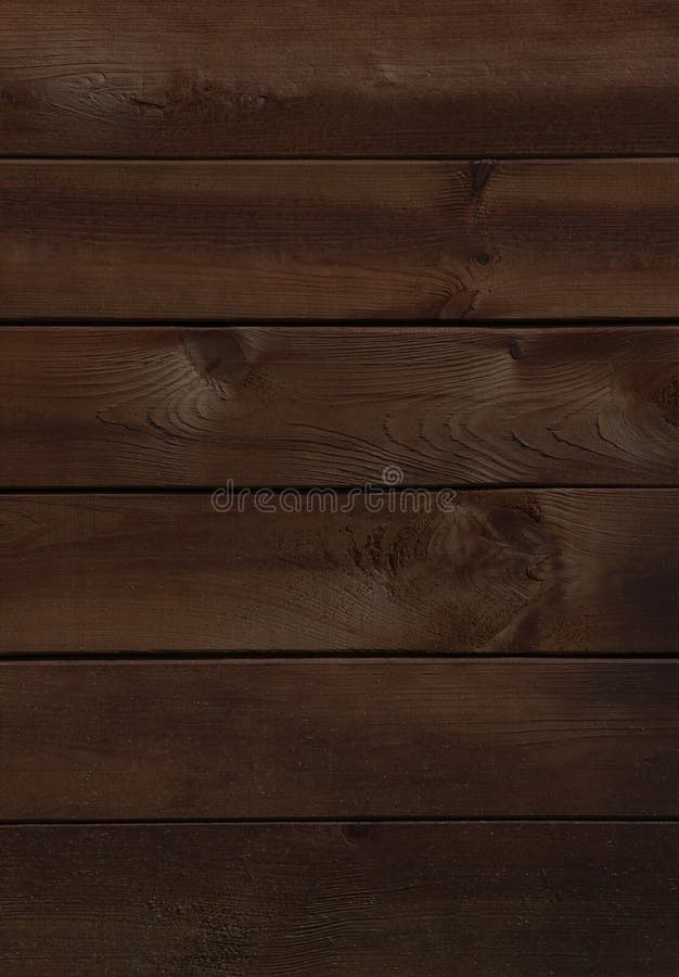 Dark brown wooden wall stock photo. Image of close, surface 55077026