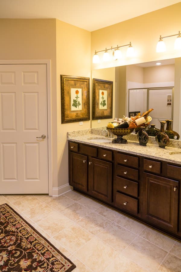 Dark in New Bathroom Editorial Stock Photo Image of