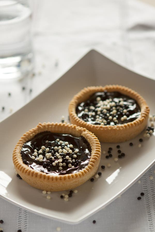 Dark Chocolate Tartlets