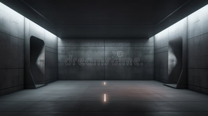 Futuristic Empty Warehouse Background Stock Illustrations – 4,168 ...