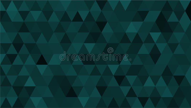 Dark Cyan, Green, Triangular Low Poly, Mosaic Abstract Pattern Background,  Vector Polygonal Illustration Graphic, Creative Stock Illustration -  Illustration of light, geometric: 131918935