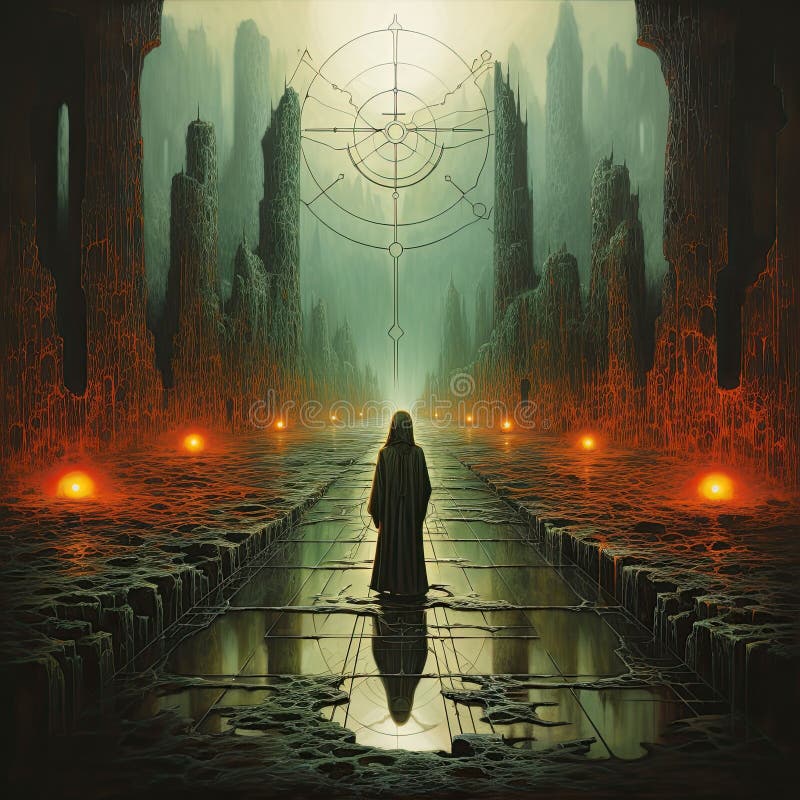 Dark Digital Odyssey is Unveiled in this Captivating Image of an Abyss ...