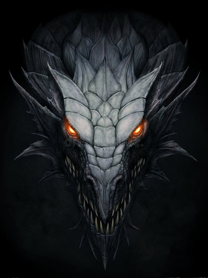Dark Dragon in Stone Background Stock Illustration - Illustration of dark, fictional: 199326309 Dark Dragon in Stone Background Stock Illustration - Illustration of dark, fictional: 199326309