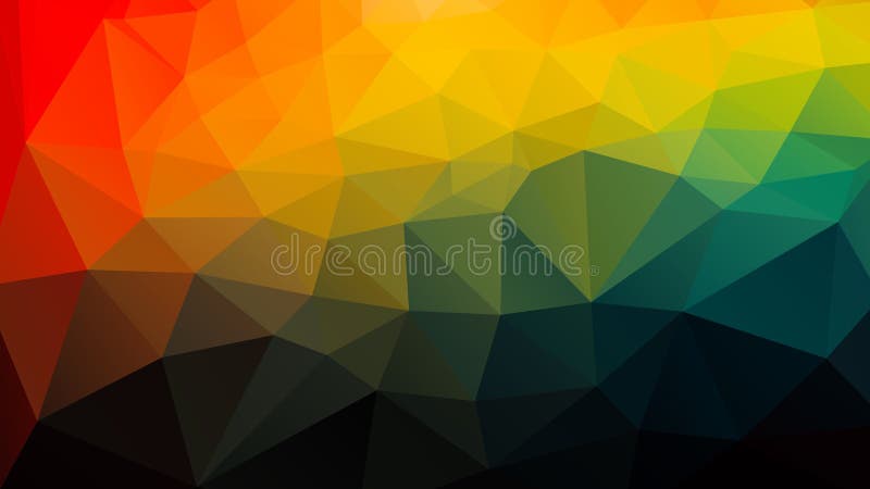 Dark geometric background color mosaic triangles texture vector illustration