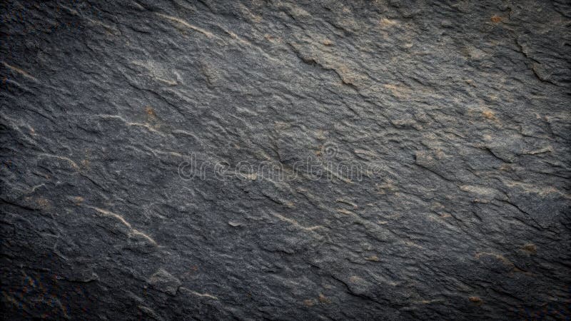 Dark gray stone texture with natural veining and subtle color variations ideal for backgrounds and design projects. Generative AI vector illustration