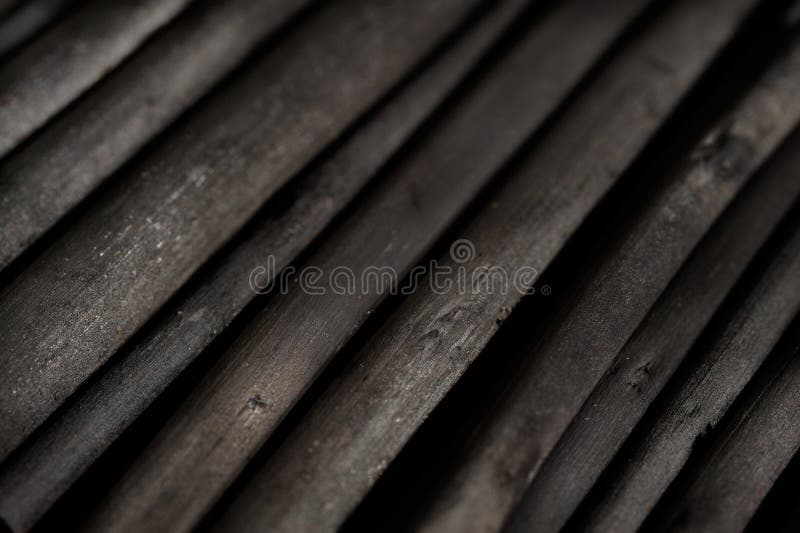 Dark gray wooden charcoal texture, close up. royalty free stock image Dark gray wooden charcoal texture, close up. royalty free stock image
