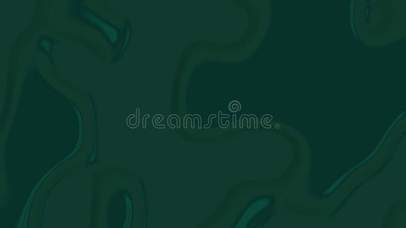 Dark Green abstract background liquid with flowing lines royalty free illustration