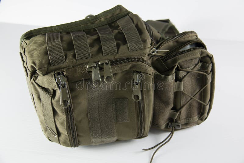 Dark green backpack stock image. Image of textile, rucksack 66148667